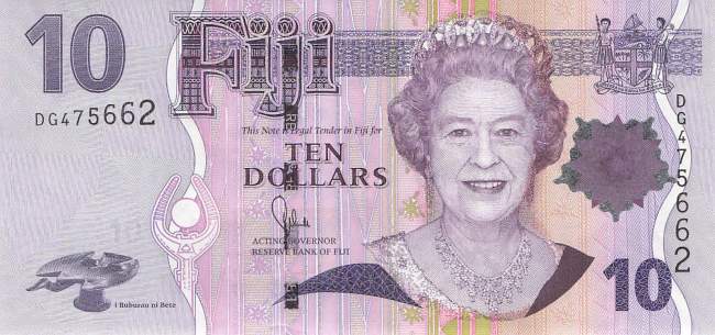 Fiji 10 dollar 2011 p.111b